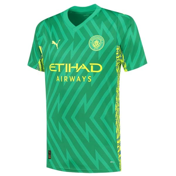 Tailandia Camiseta Manchester City Replica Primera Ropa Portero 2023/24